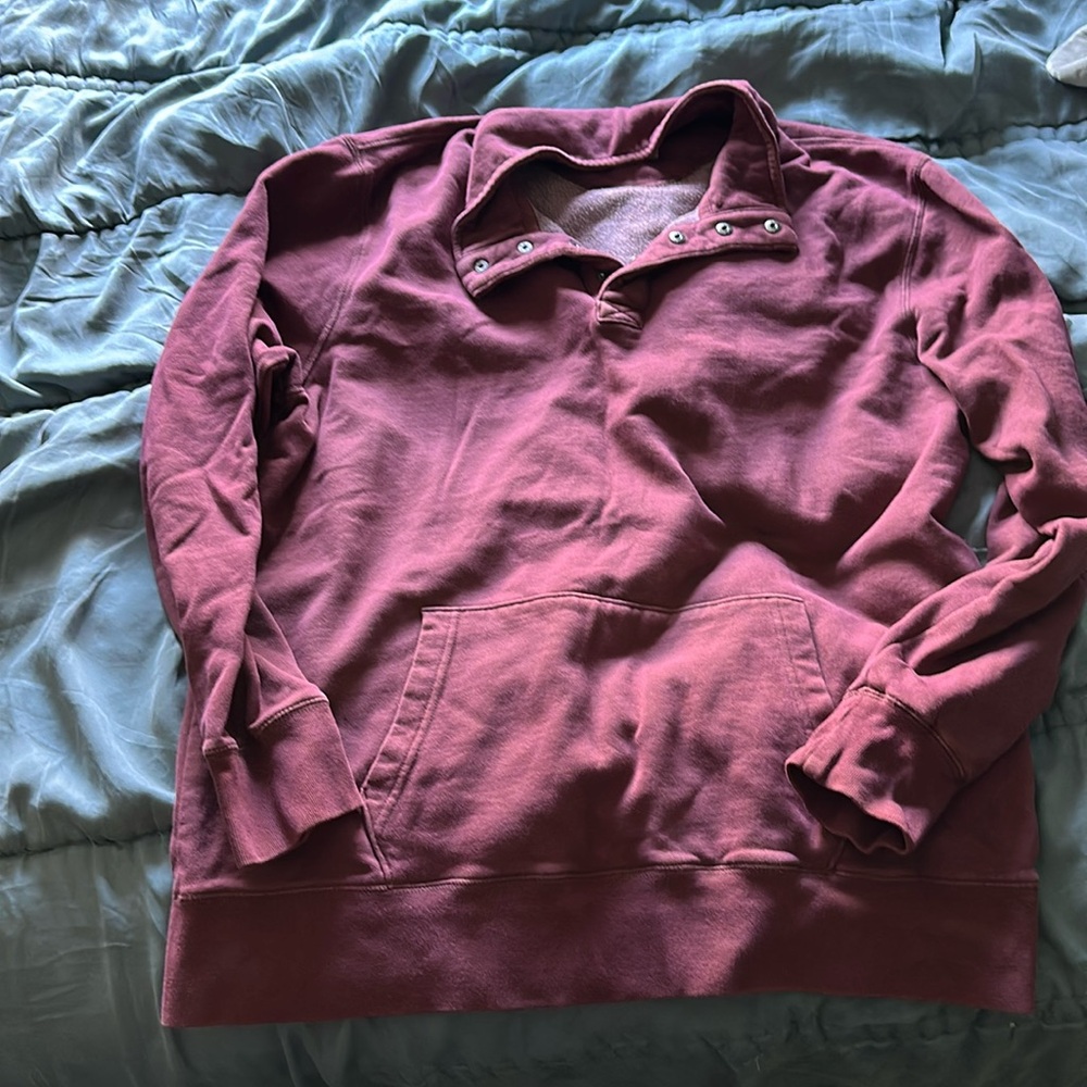 Men’s American Eagle quarter button up size XLT
